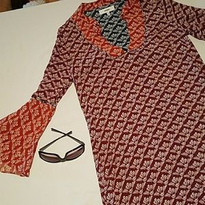 Sweet Tunic from Nordstroms Flared Sleeves